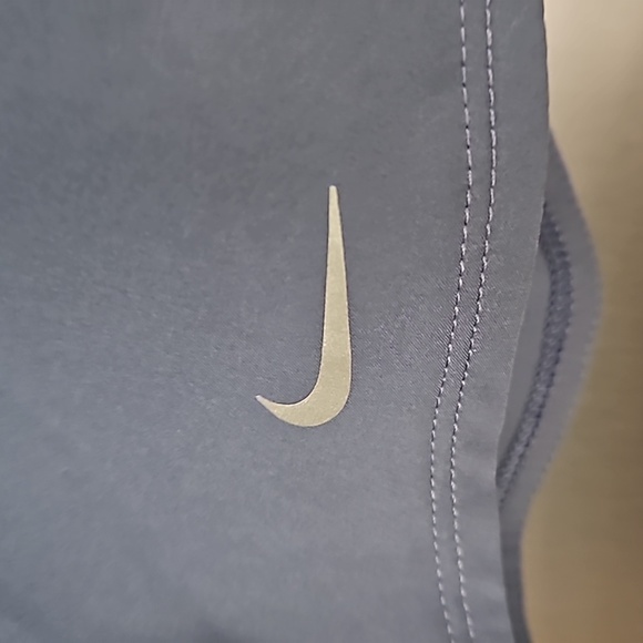 💕NIKE💕 DRI FIT One Mid Rise 3" Shorts ~ Diffused Blue/Reflective Silver XL NWT - Picture 9 of 14